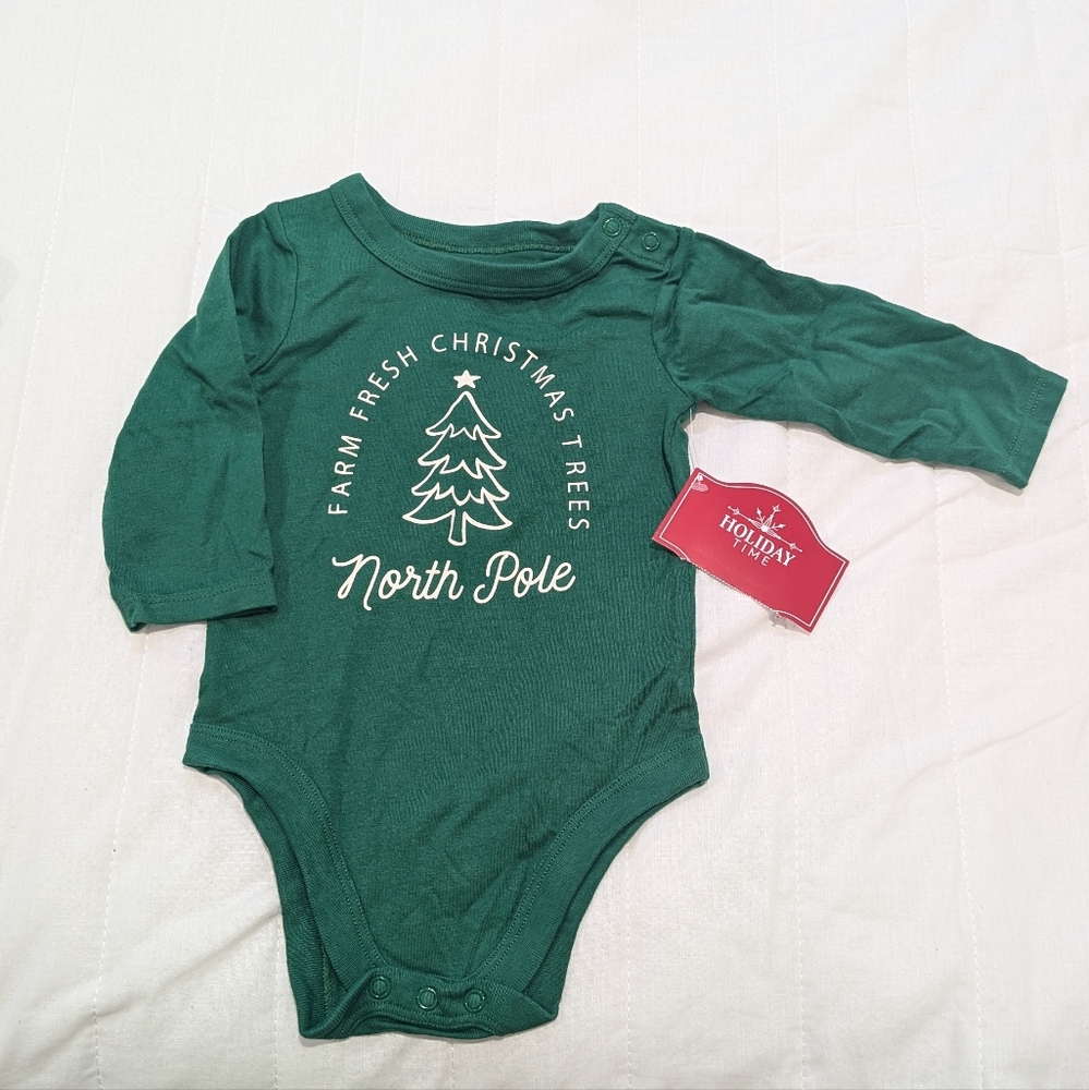 Christmas baby bodysuit 6-9 months